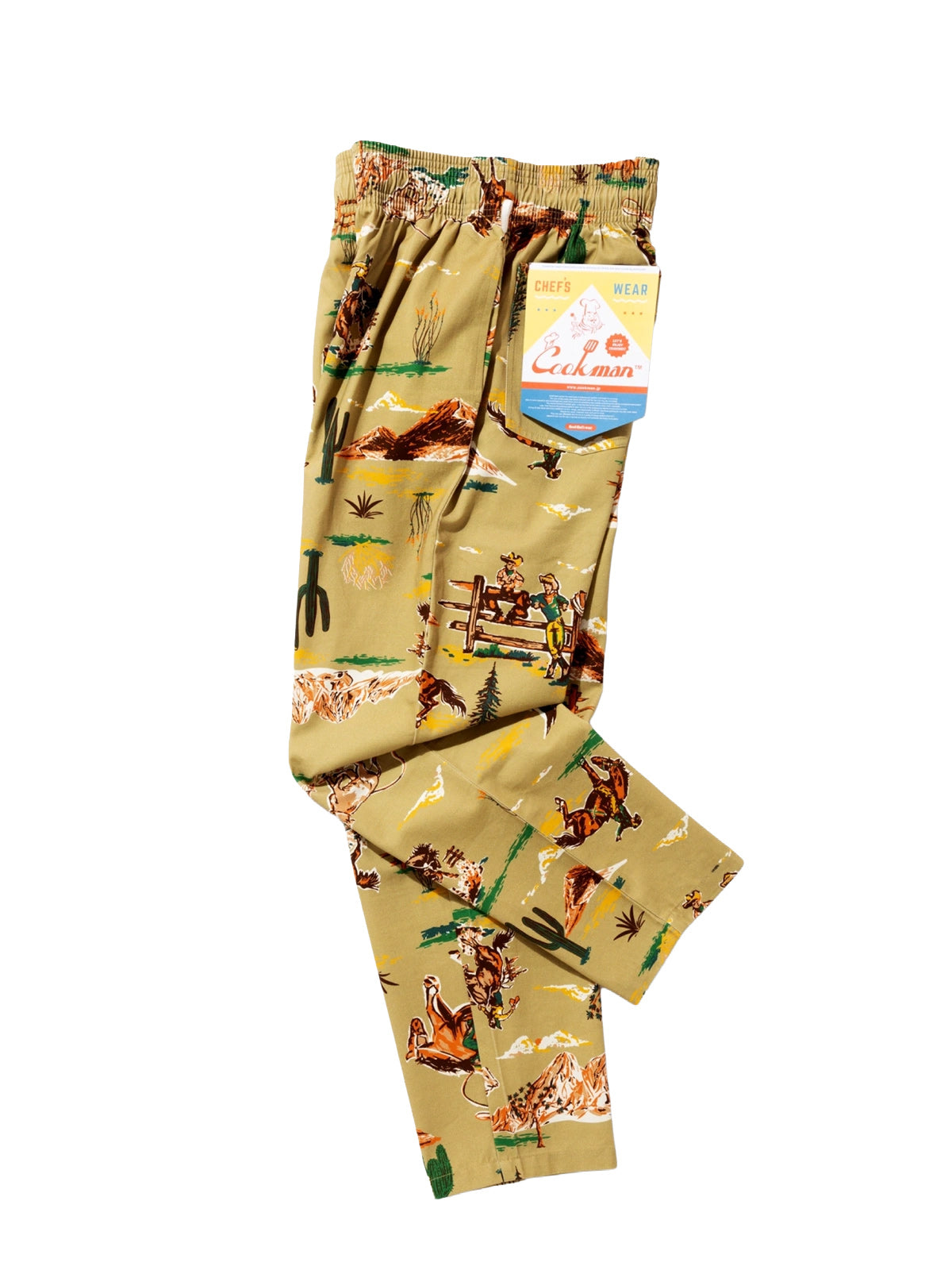 Cookman クックマン シェフパンツ Chef Pants Western - BEIGE -