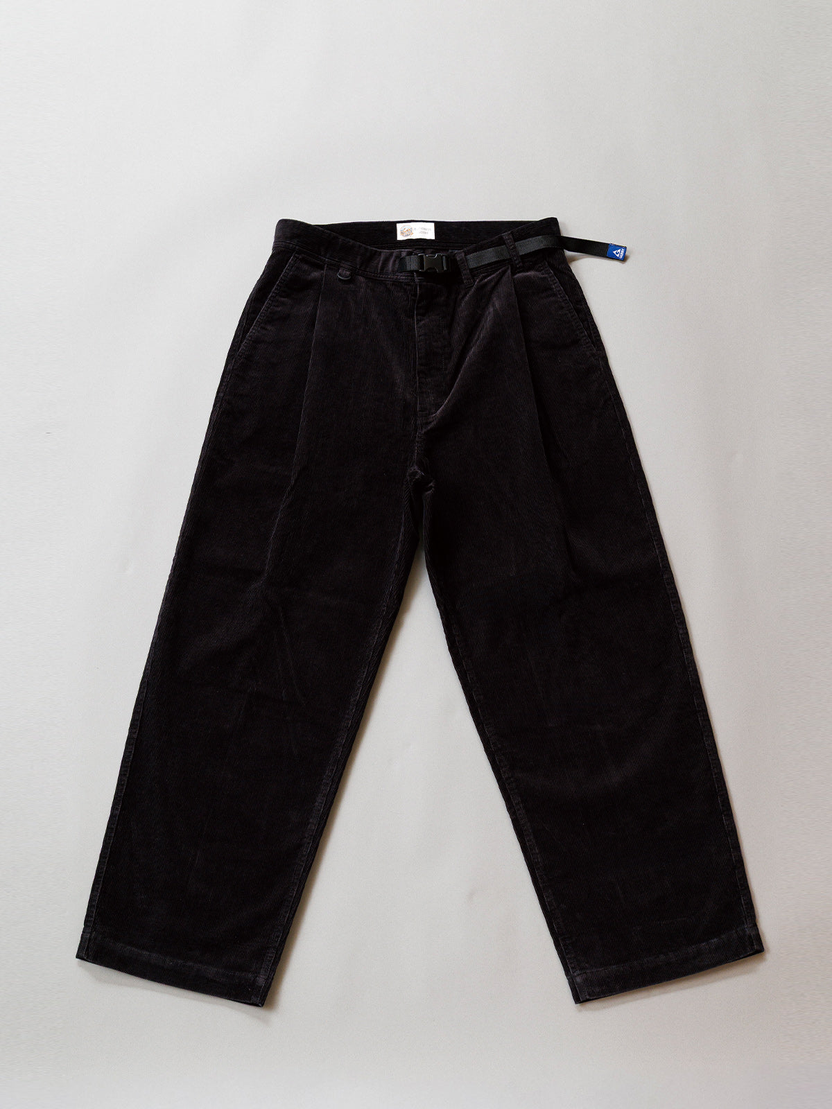 GERRY ジェリー Tuck Wide Climbing Pants(11Wコール) - BLACK -