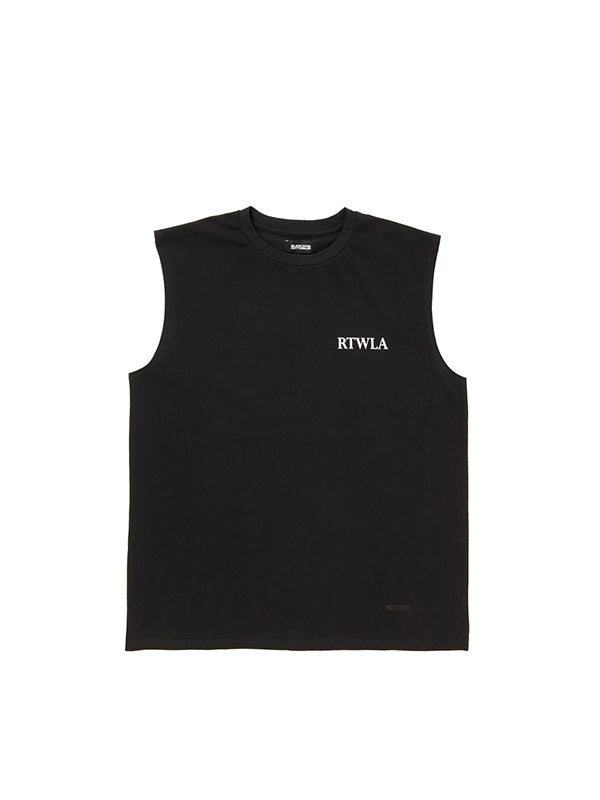 ROTTWEILER ロットワイラー R9 RTWLA NOSLEEVE TEE - BLACK -