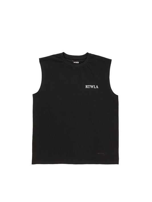 ROTTWEILER ロットワイラー R9 RTWLA NOSLEEVE TEE - BLACK -