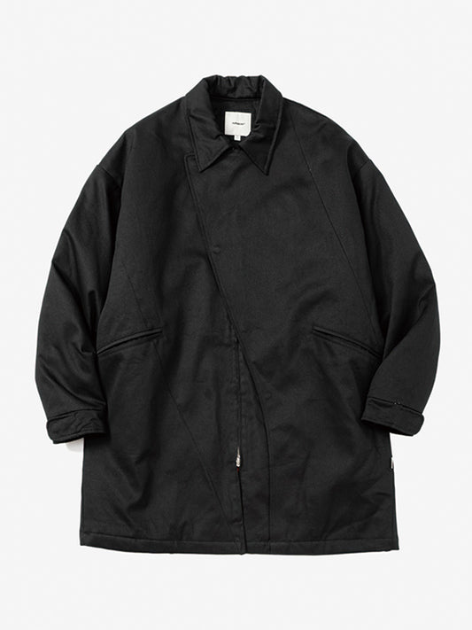 rehacer レアセル Slant Twill Mods Coat - BLACK -