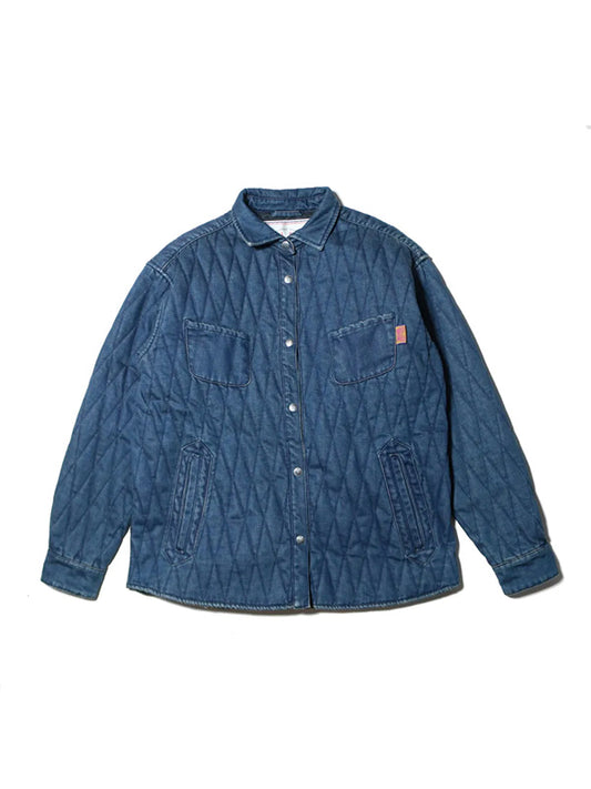 NATAL DESIGN ネイタル デザイン QUILT SHIRTS DIAMOND - DENIM -