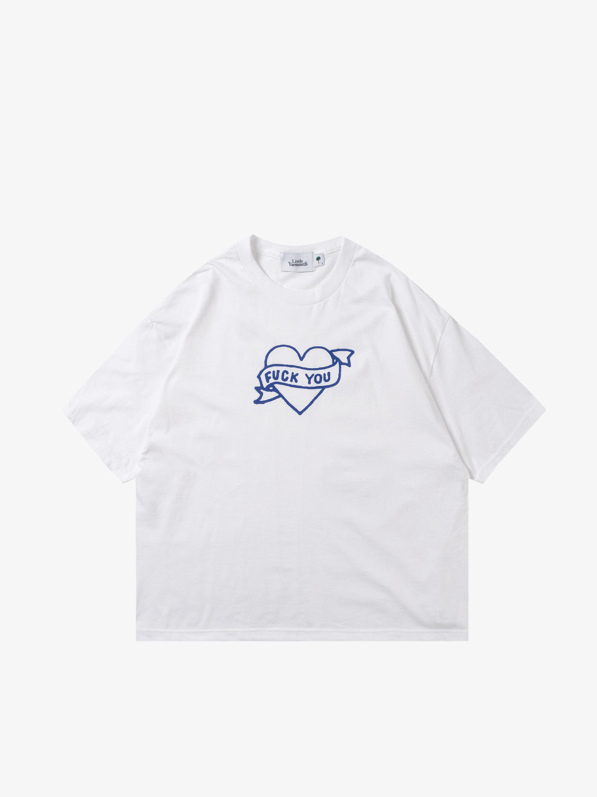 Little Yarmouth リトルヤーマウス Fuck you Tee - WHITE -