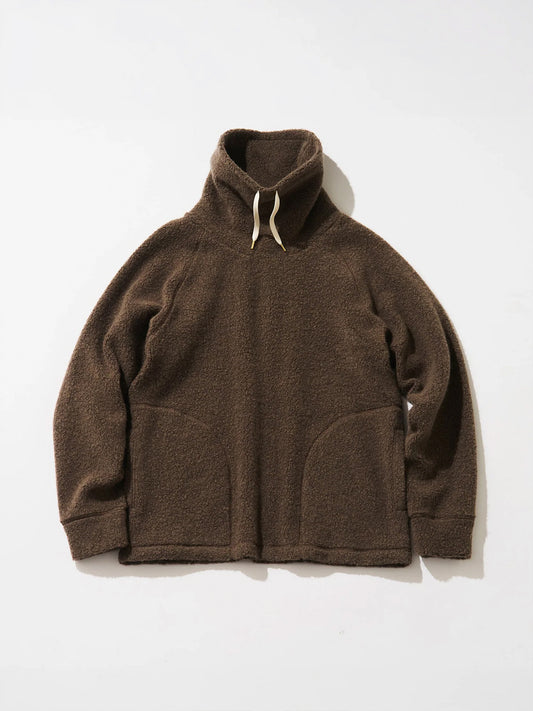 Tool Craft ツールクラフト W.FLEECE PULLOVER - BROWN -