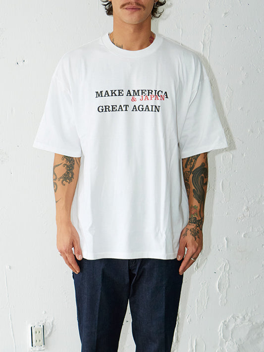 [MORE SUMMER SALE] AS STANDARD X SCREEN STARS MAKE AMERICA &amp; JAPAN GREAT AGAIN TEE
