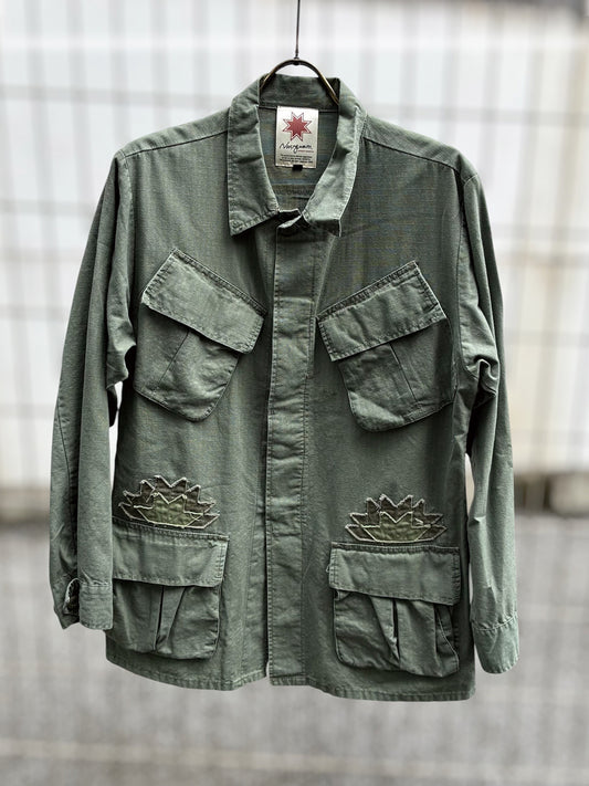 Nasngwam ナスングワム Nasngwam MORNING STAR JAKCET - ARMY -