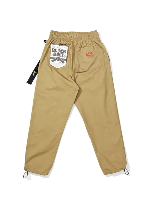 Cookman クックマン シェフパンツ Chef Pants Semiwide Black Belt Peanuts