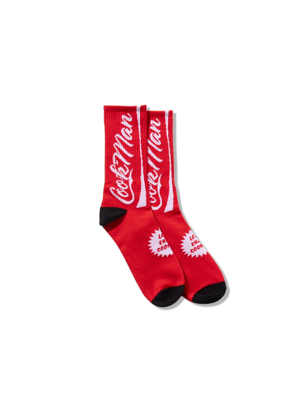 Cookman クックマン ソックス Rib Crew SocksSoda