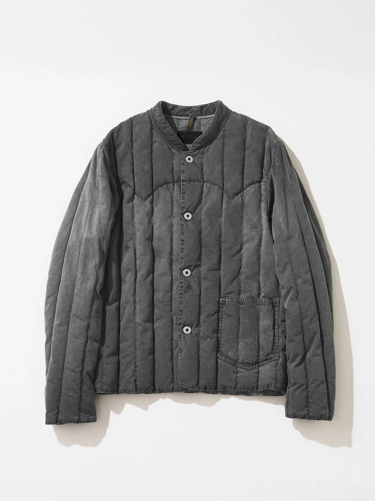 Tool Craft ツールクラフト DOWN MIDDLER JACKET ガーメントダイダウンミドラージャケット - BLACK -