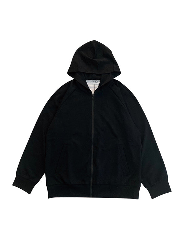 biffle ビィフル Track Jacket  - BLK x WHT -