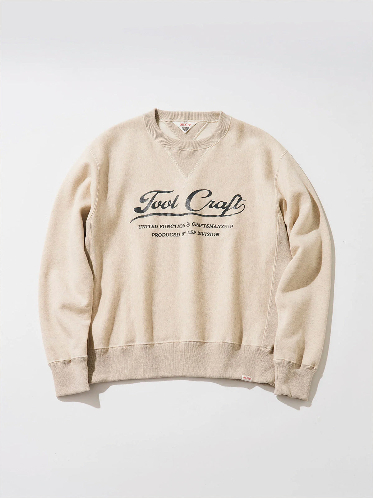 tool craft ツールクラフト SWEAT SHIRTS - OATMEAL -