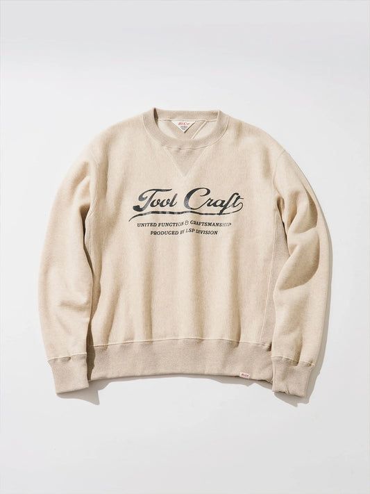 Tool Craft ツールクラフト SWEAT SHIRTS - OATMEAL -