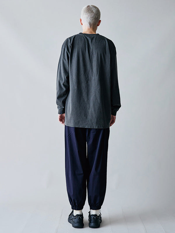 rehacer レアセル Flower Cycle Vintage L/ST-Shirt - INK BLK -