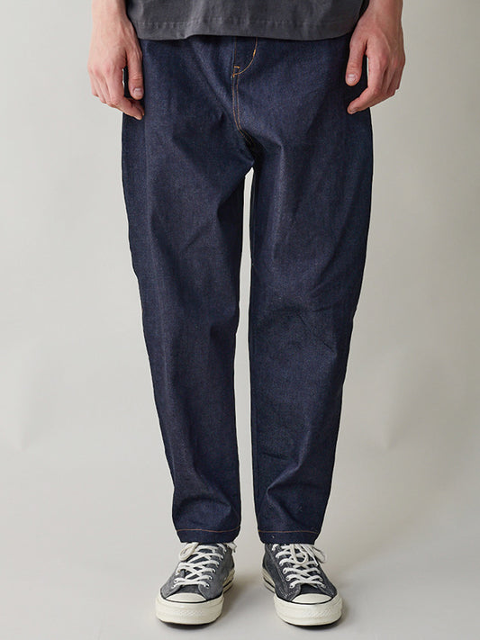 rehacer レアセル Side Pocket Tapered Rigid Denim