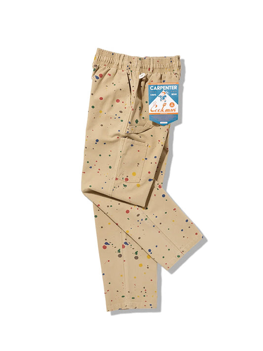 Cookman クックマン シェフパンツ Carpenter's Pants 11oz Washed duck canvas - SAUCE SPLASH -