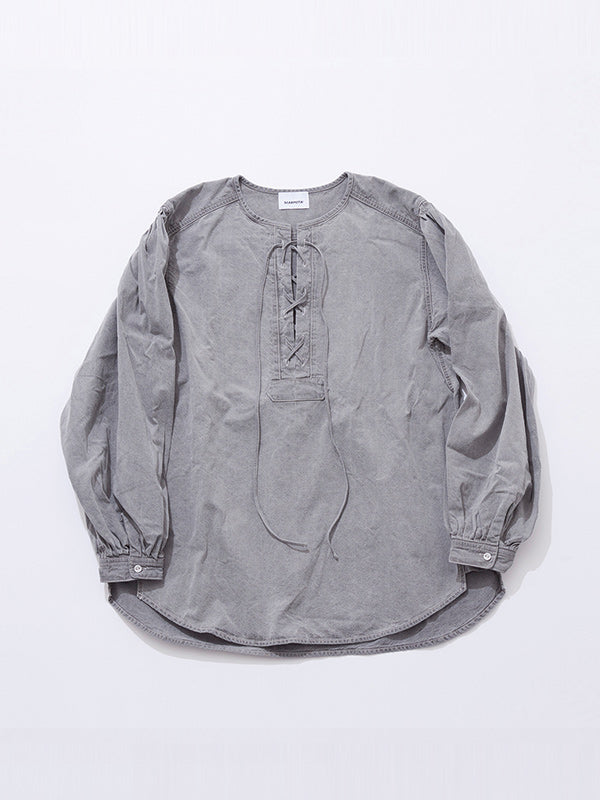 SCARPETTA スカルペッタ DENIM TUNIC - GRAY -