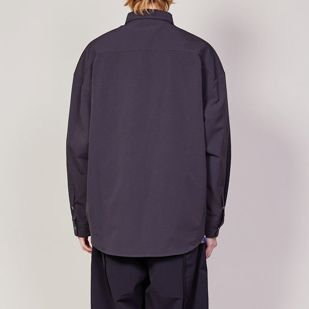 rehacer レアセル Tech Shirt Jacket - NAVY -