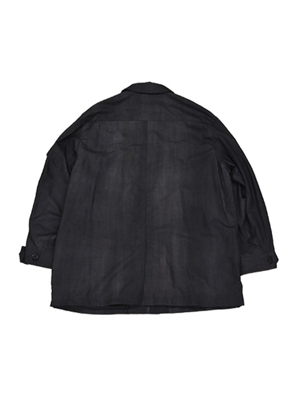THE JEAN PIERRE ジャン・ピエール Urban Wool Tech Coverall - INK BLACK -