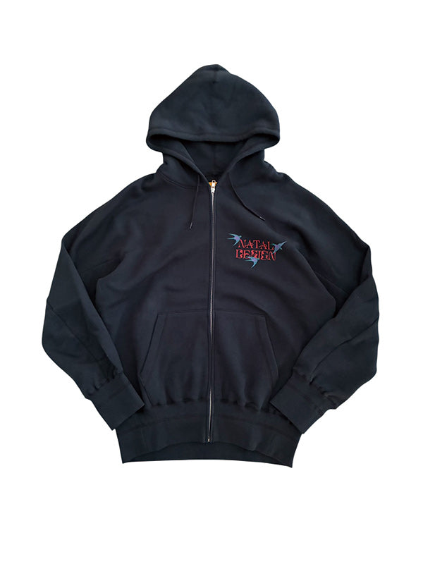 NATAL DESIGN ネイタル デザイン Lil Guardian SWEAT PARKA - NAVY