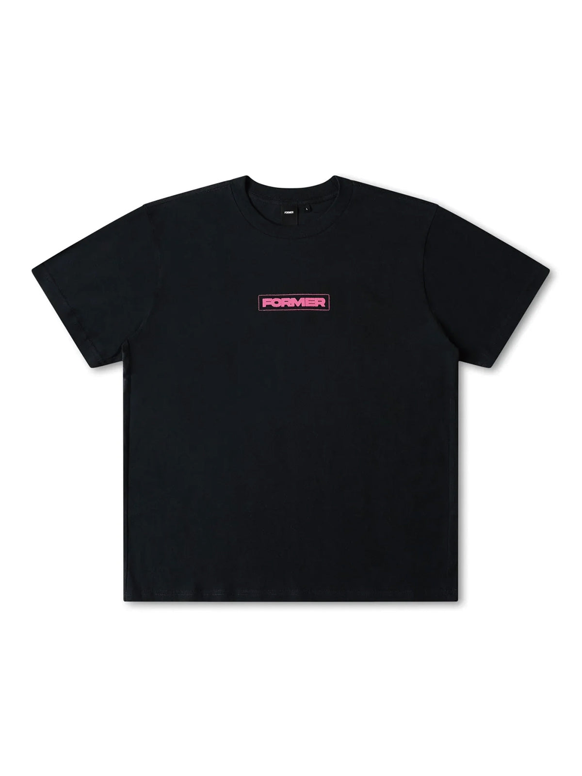 FORMER フォーマー THEATER T-SHIRT - BLACK -