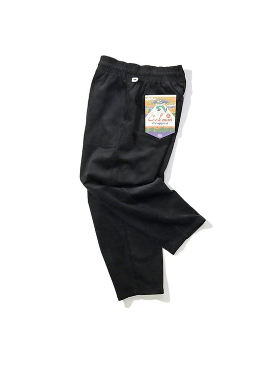 Cookman クックマン ハーベストパンツ Harvest Pants Cropped High Wale Corduroy - BLACK -