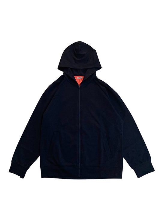 biffle ビィフル Track Jacket  - NVY x ORG -