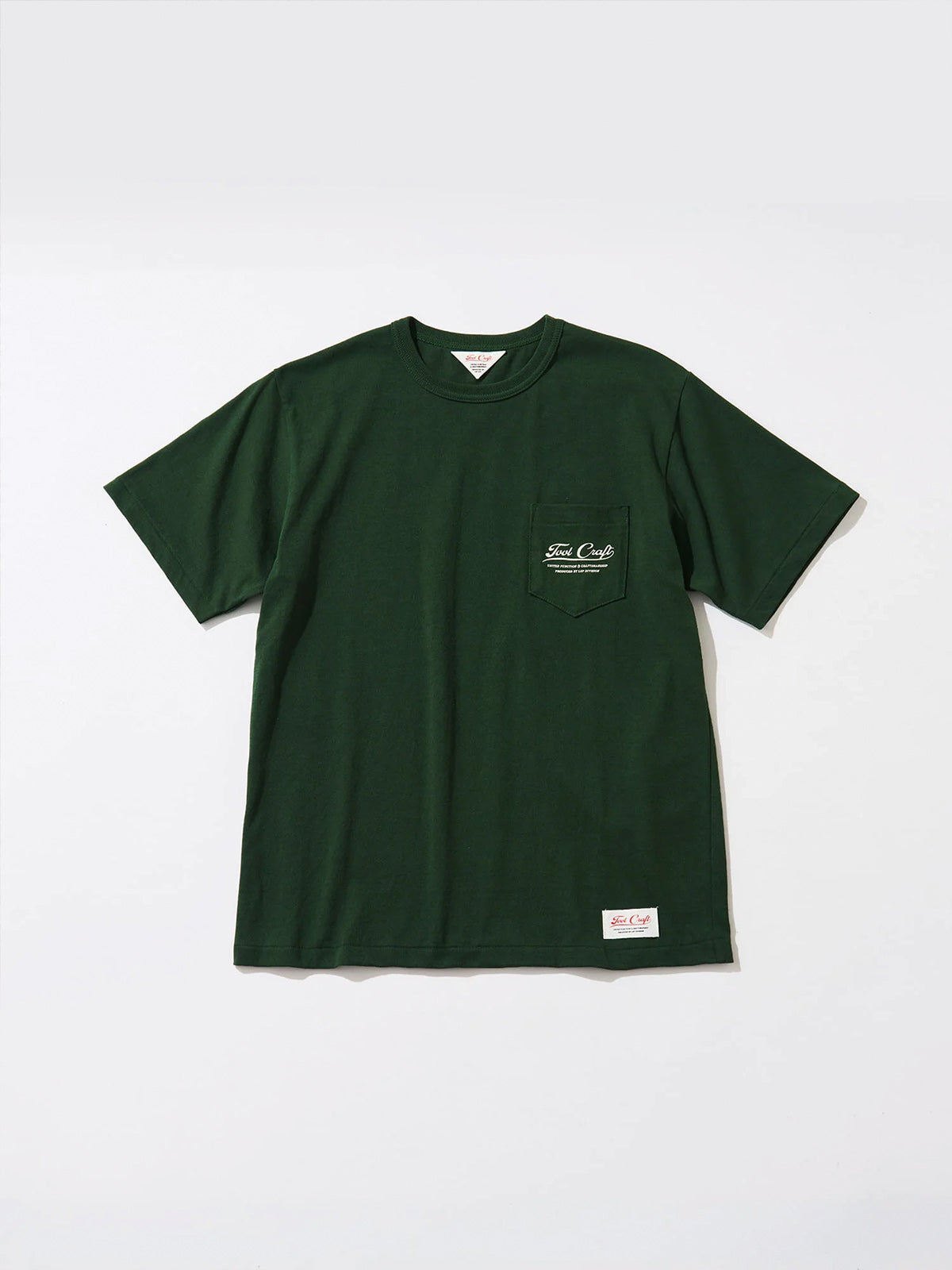 tool craft ツールクラフト LOGO T-SHIRTS - BRITISH GREEN -