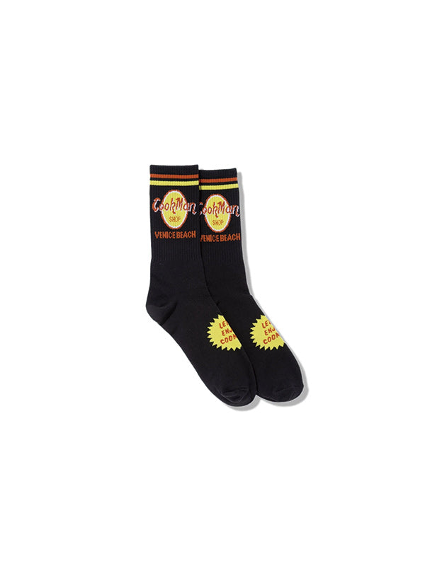 Cookman クックマン ソックス Rib Crew Socks Cafe & Dining
