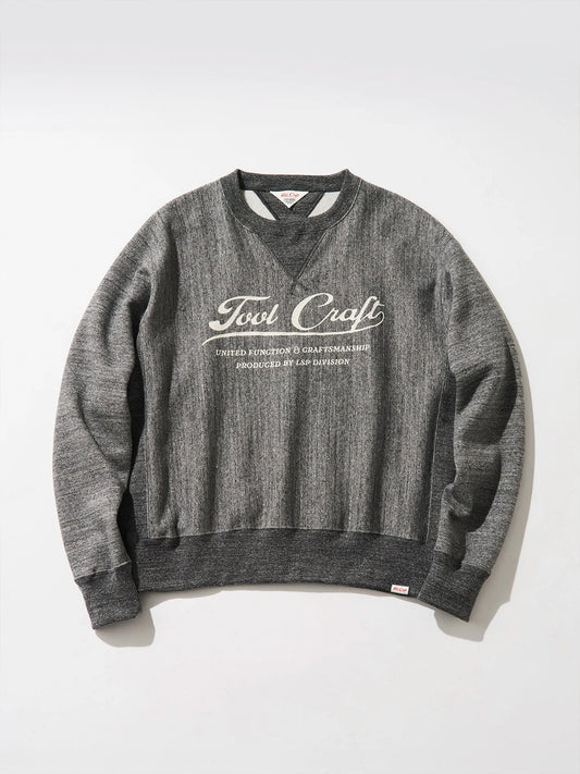 Tool Craft ツールクラフト SWEAT SHIRTS - CHARCOAL -