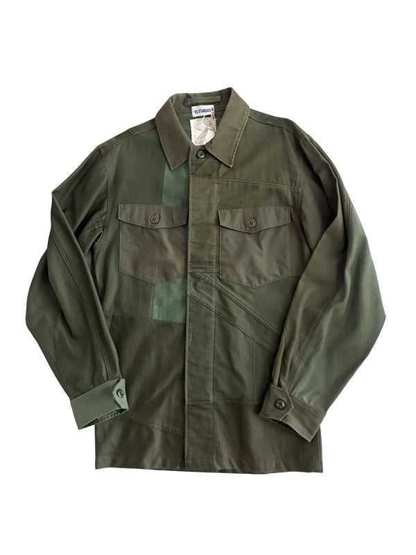 AS STANDARD x 2nd Existance セカンドエグジスタンス MILLITARY SHIRTS