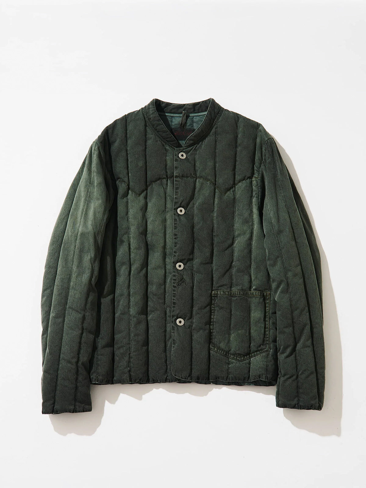 Tool Craft ツールクラフト DOWN MIDDLER JACKET ガーメントダイダウンミドラージャケット - OLIVEDRAB -