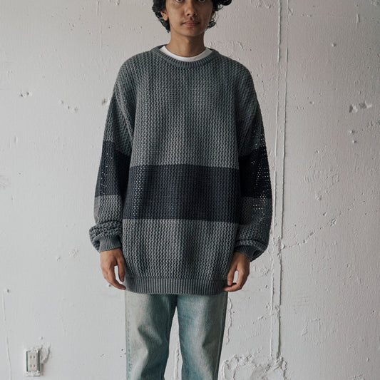 AS STANDARD MESH CREW KNIT