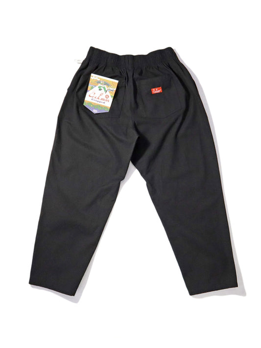 Cookman クックマン シェフパンツ Harvest Pants Cropped Canvas Black