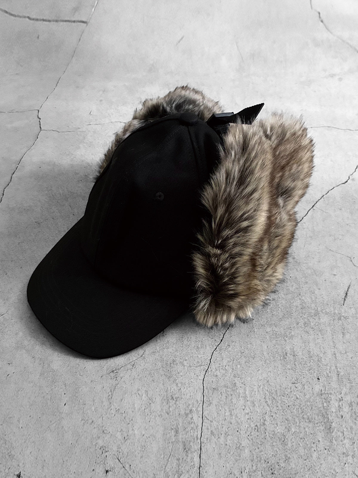 THE JEAN PIERRE ジャン・ピエール THE TROOPER CAP - BLACK -