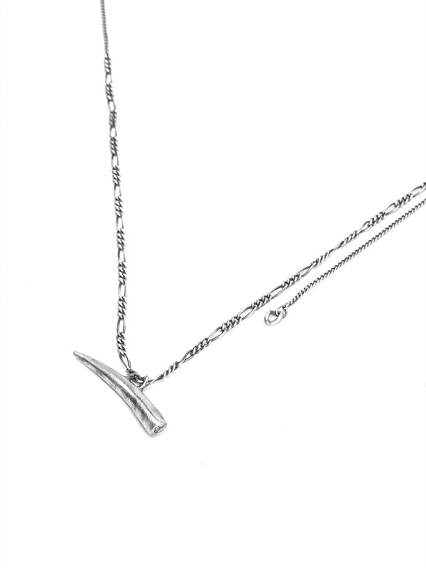 NarrativePlatoon ナラティヴプラトゥーン TSUNO top necklace - SILVER -