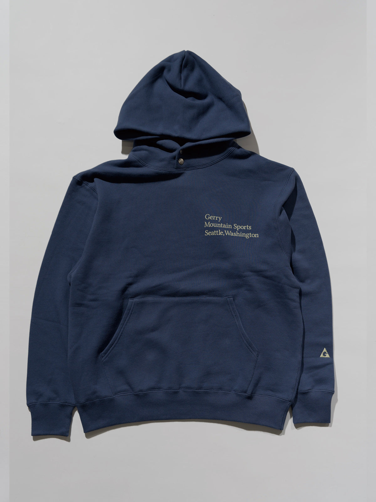 GERRY ジェリー 13oz Heavy Cotton Sweat Graphic Hoodie - NAVY -