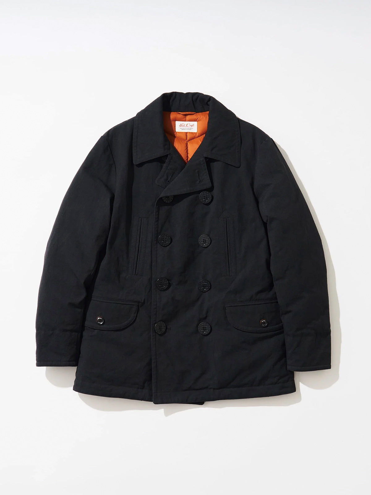 Tool Craft ツールクラフト DOWN P-COAT ダウンPコート - BLACK -