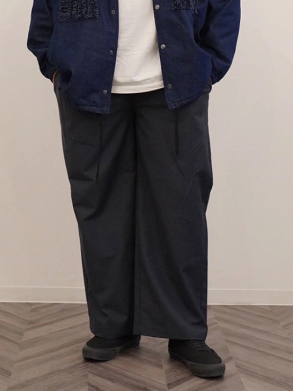 SCARPETTA スカルペッタ TR WIDE PANTS - CHACOAL -