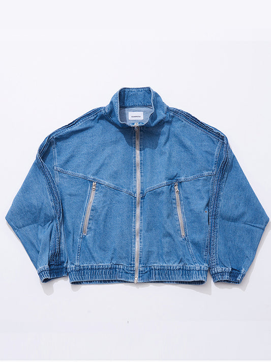 SCARPETTA スカルペッタ DENIM TRACK BLOUSON - BLUE -