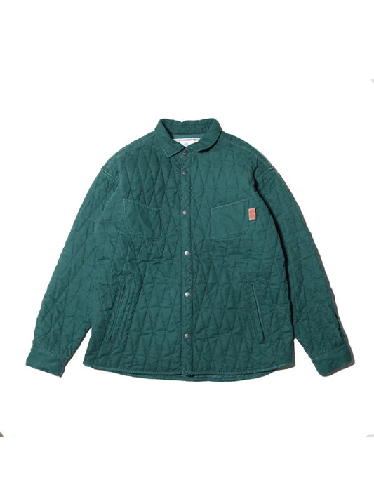 NATAL DESIGN ネイタル デザイン QUILT SHIRTS DIAMOND - IVY GREEN -