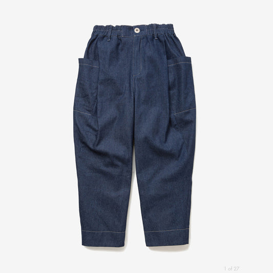 rehacer レアセル Bulky Wide Denim Pants