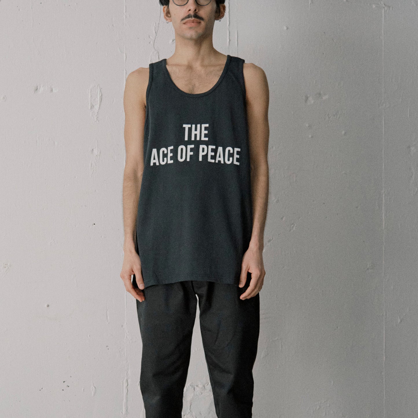 AS STANDARD アズスタンダード ACE OF PEACE TANK TOP