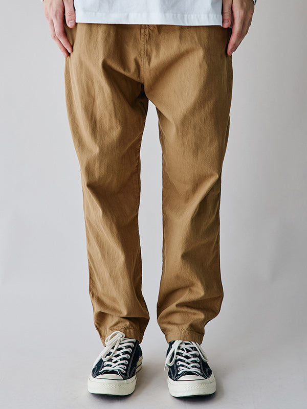 rehacer レアセル Side Pocket Tapered Washed Pants - BEIGE -
