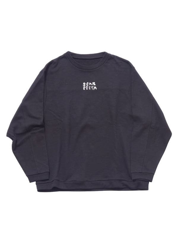 SCARPETTA スカルペッタ SCARPETTA SWEAT - BLACK -