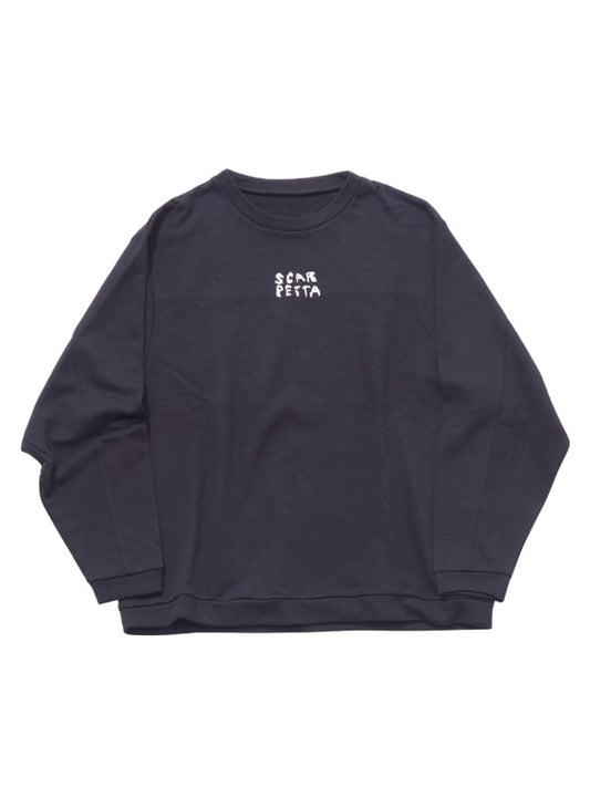 SCARPETTA スカルペッタ SCARPETTA SWEAT - BLACK -
