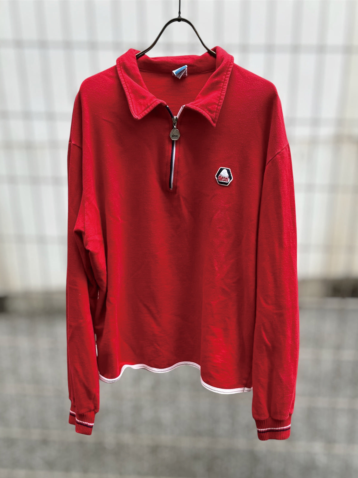 USED COLLECTION ユーズドコレクション DIESEL USED SWEAT - RED -