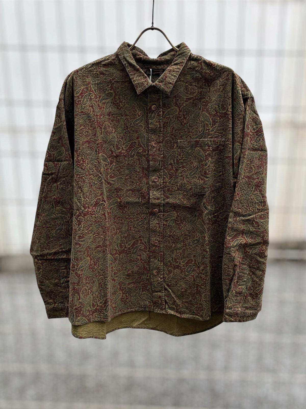 Nasngwam ナスングワム Nasngwam RAGE SHIRTS - BROWN -