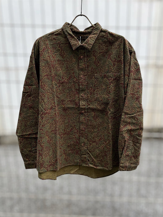 Nasngwam ナスングワム Nasngwam RAGE SHIRTS - BROWN -