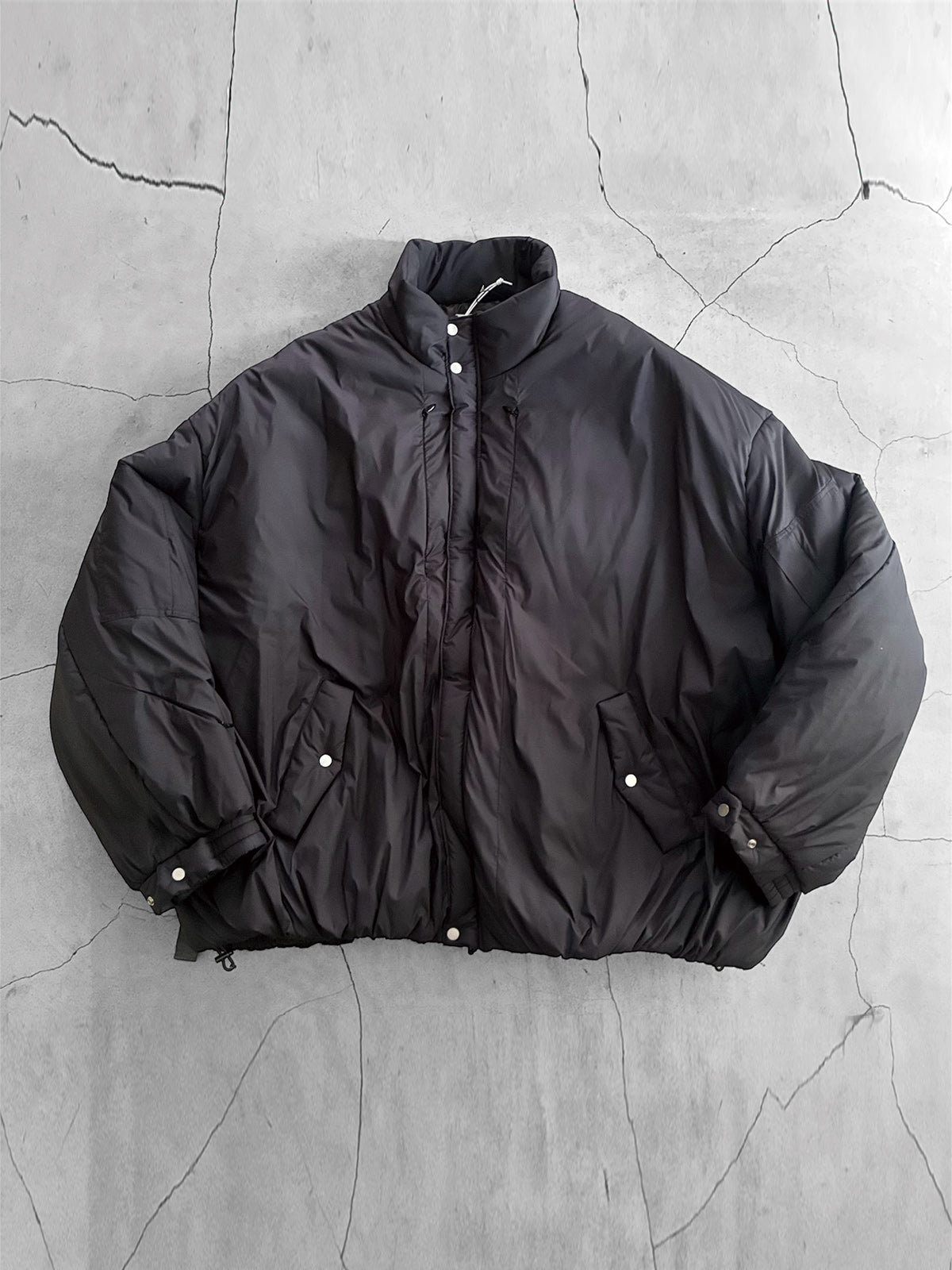 THE JEAN PIERRE ジャン・ピエール Signature Drop Puffer Blouson - BLACK -