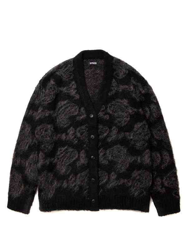 【WINTER SALE】ROTTWEILER ロットワイラー R9 MOHAIR CARDIGAN - BLACK -